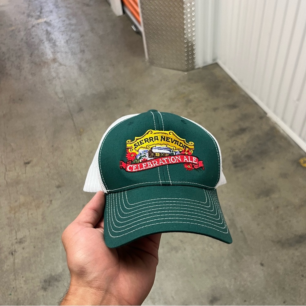 Sierra Nevada Celebration Ale Mesh Trucker Hat on Richardson Blank